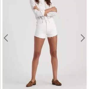 Lucky Brand White Pin Shorts